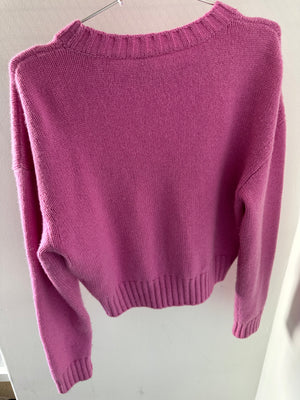 chanel crop sweater